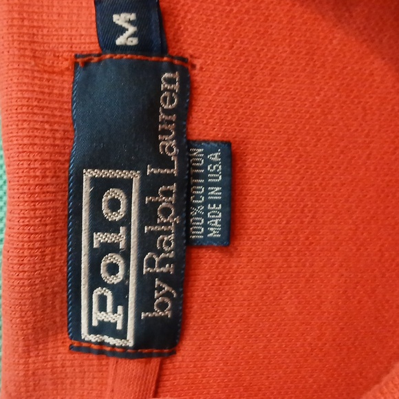 Polo Ralph Lauren Men's 1/4 Button SS Polo Shirts (4) Vintage '90s MADE IN 🇺🇸 - Picture 5 of 12